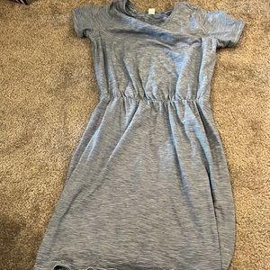 Old Navy Bly & White Striped Tshirt Dress